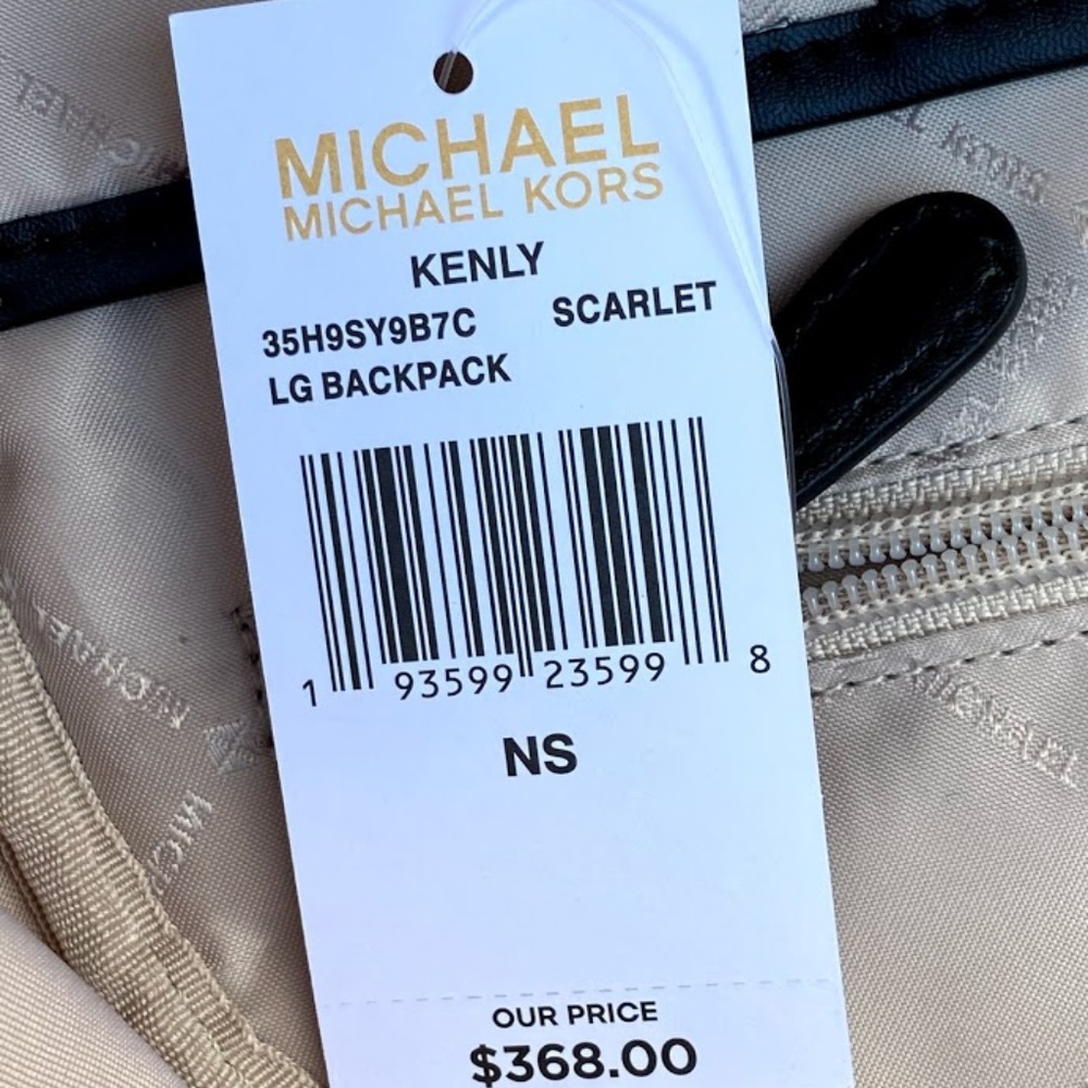 NWT MICHAEL KORS LG KENLY BACKPACK FITS LAPTOP 13" - Picture 5 of 8